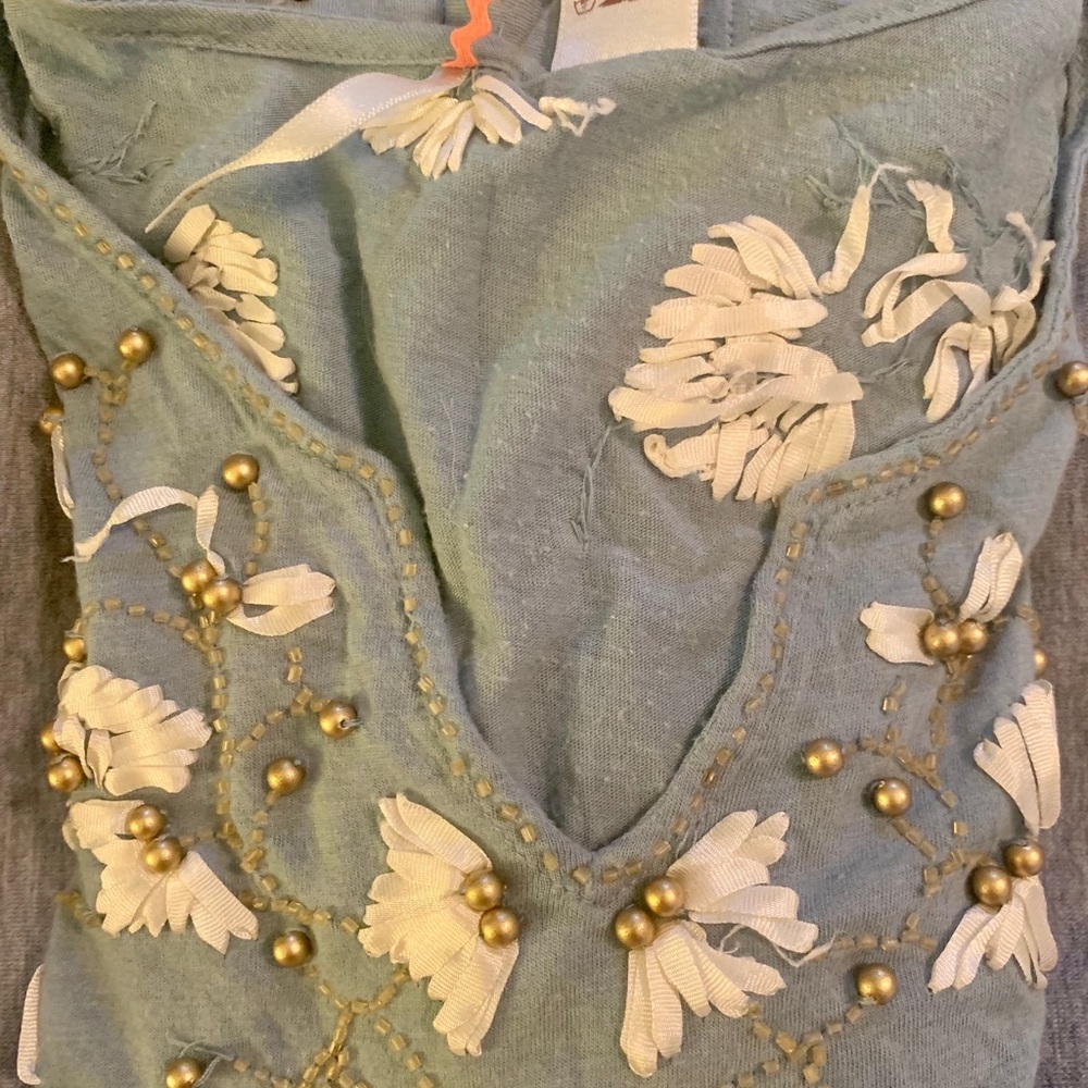 Embroidered top